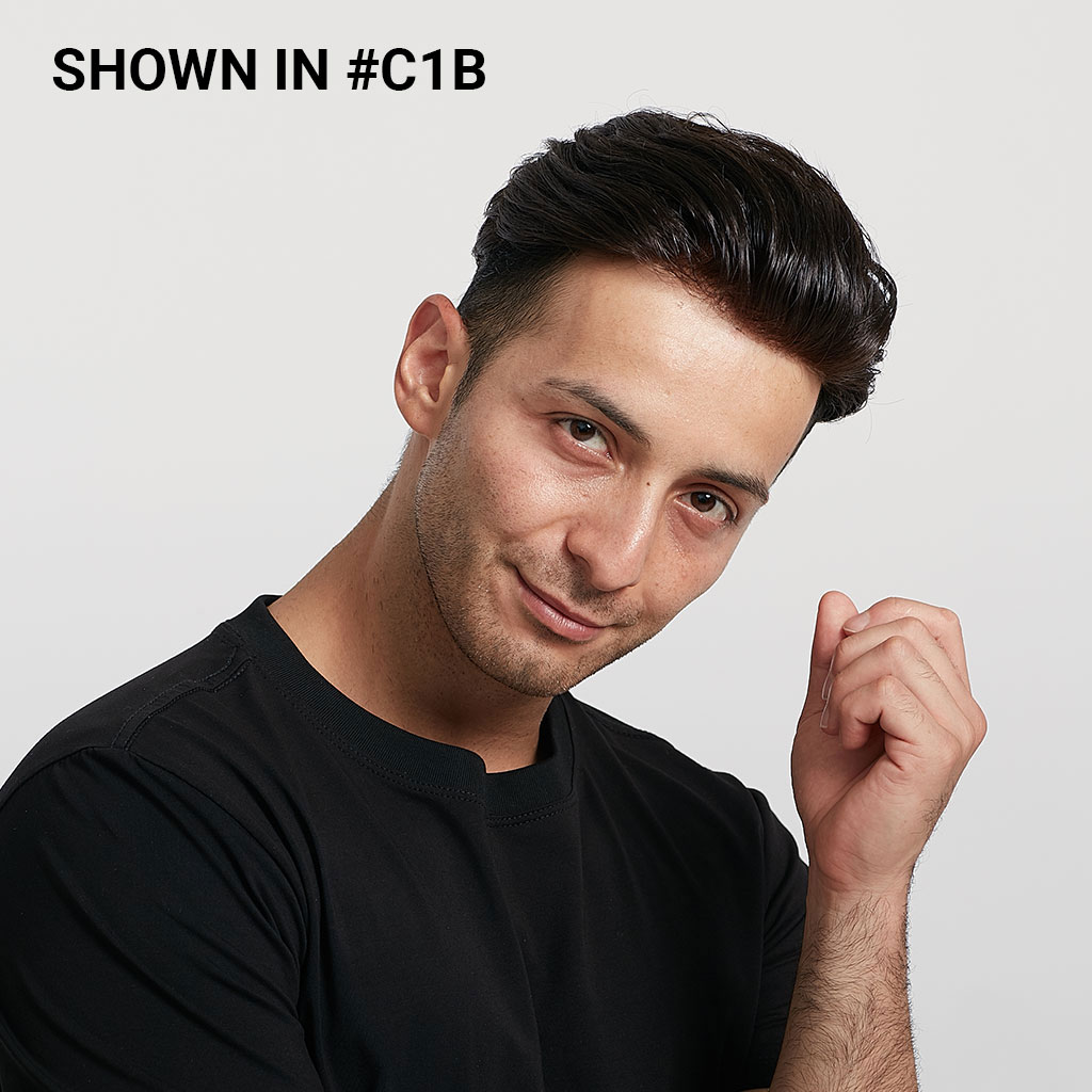 HS25V 0.03mm Ultra Thin Skin Hair System with V-Loops All Over (8)