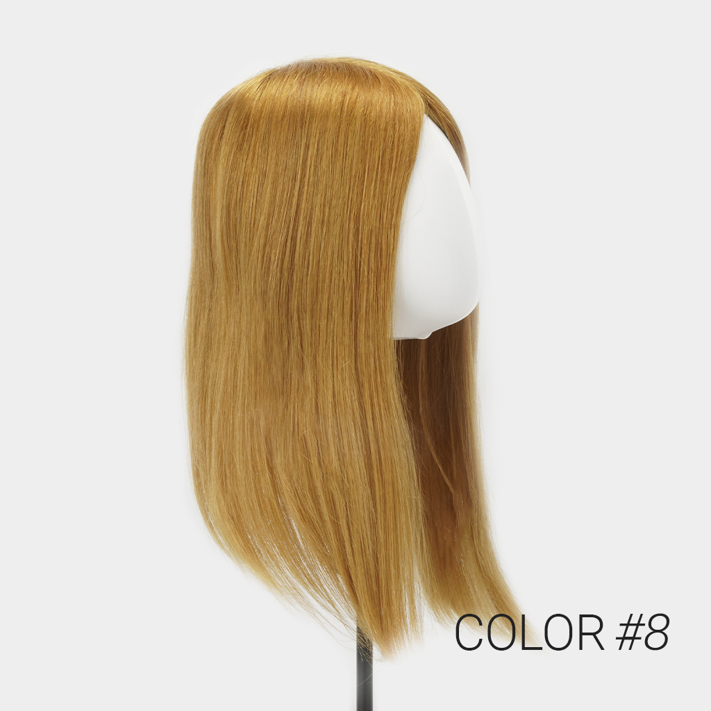 LYRA ST6x7 Clip-in Silk Top Human Hair Topper for Women (9)