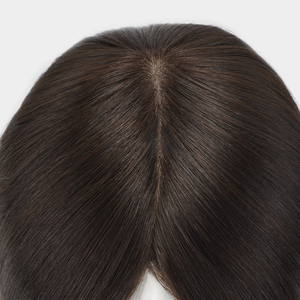 ST-2 Stock Silk Top Human Hair Topper With Remy Hair (2)