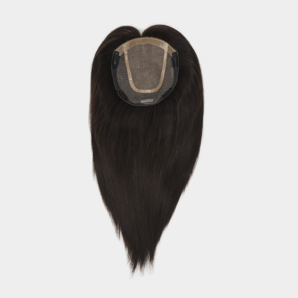 ST-2 Stock Silk Top Human Hair Topper With Remy Hair (4)