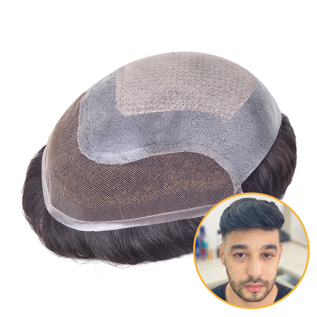 Lace Front Toupee Wholesale100% Human Hair Guaranteed