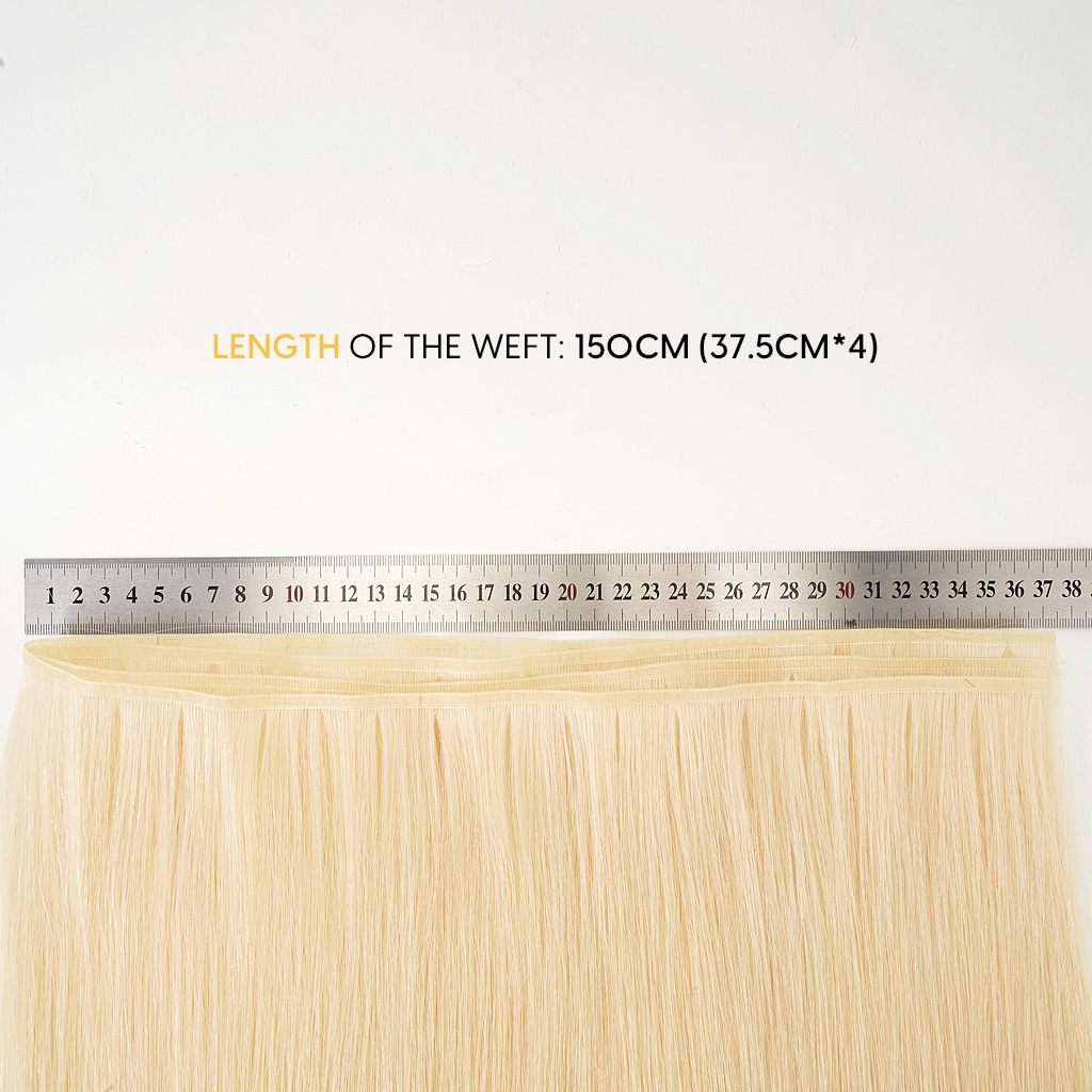 Flat-Weft-Hair-Extensions-in-Remy-Hair-Blonde-613-11-1