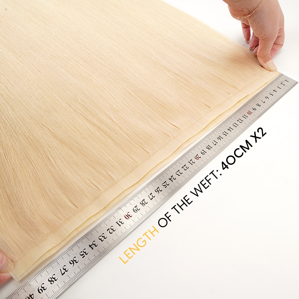 Skin-Weft-Hair-Extensions-in-Remy-Hair-Blonde-613-8
