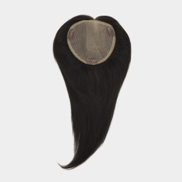 Amara Natural Silk Lace Topper with Remy Hair (1)
