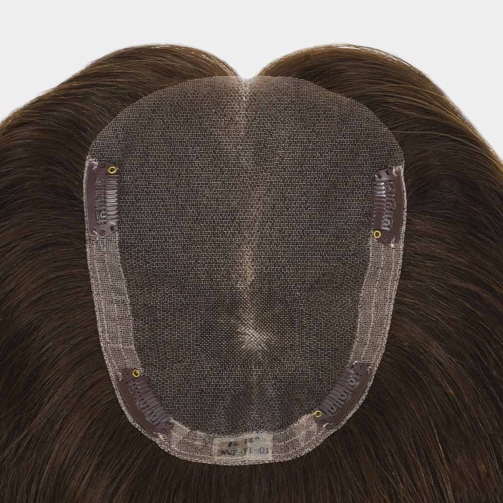 ELOISE Fine Welded Mono Hair Topper First-Class Mongolian Hair (3)
