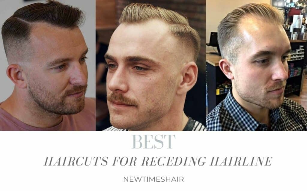 SOME MEN'S HAIRCUTS FOR RECEDING-HAIRLINES