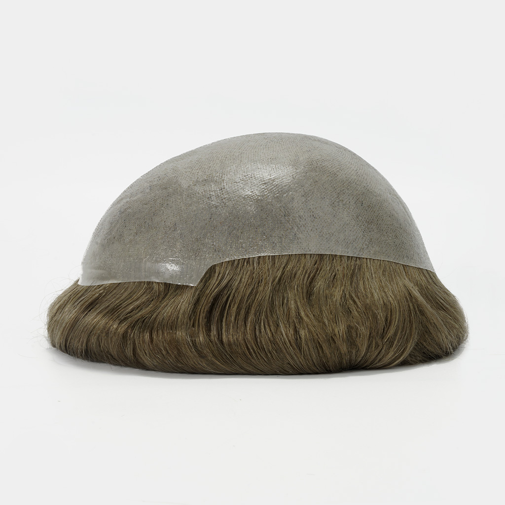 HS1 Thin Skin Men's Hair Systems 0.08 mm Transparent Poly Skin