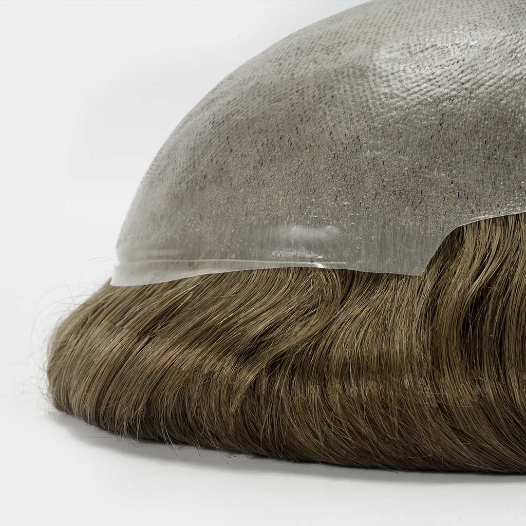 HS1 Thin Skin Men's Hair Systems 0.08 mm Transparent Poly Skin