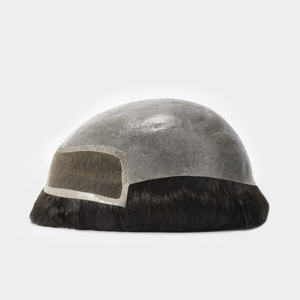 HS15P Men's Lace Front Hairpiece Wholesale 0.08 mm Super Thin Skin