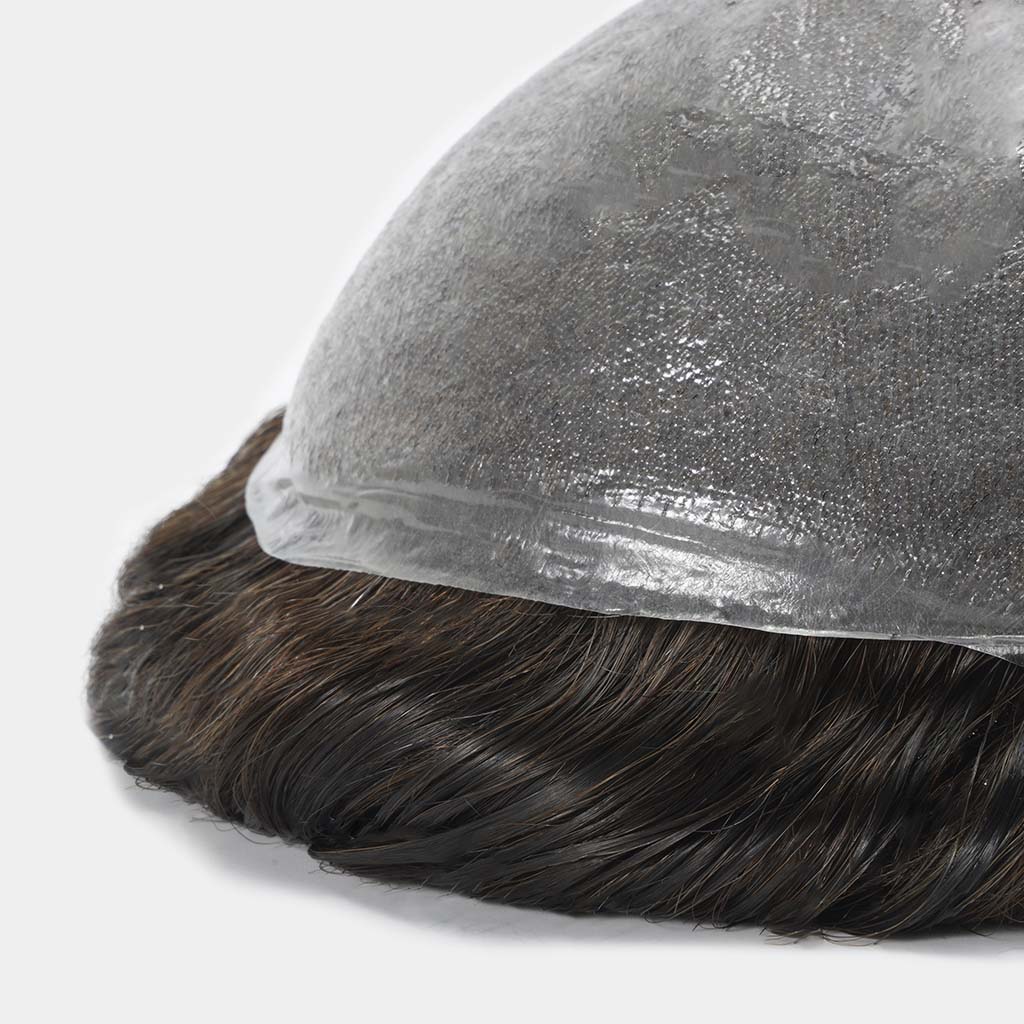 HS1V V-Loop Men's Hair System 0.06 mm Poly Thin Skin (2)