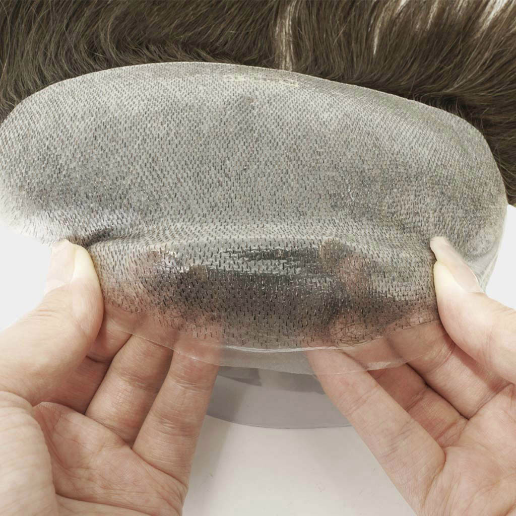 HS1VFRONTAL 7×4 Men's Frontal Hairpiece for Wider Receding Hairlines from NEWTIMES HAIR (2)