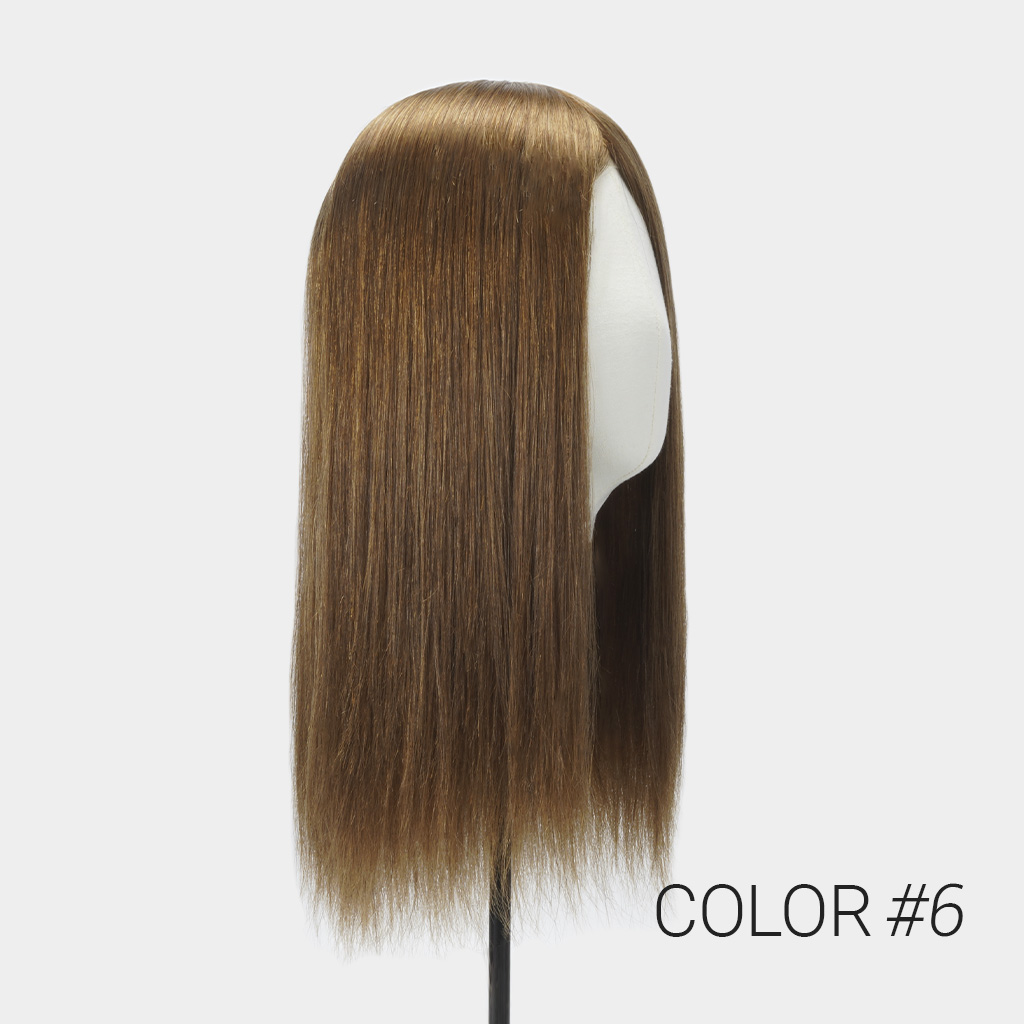 HS1W Women's Toupee with Remy Hair and a Skin Base Wholesale from newtimeshair