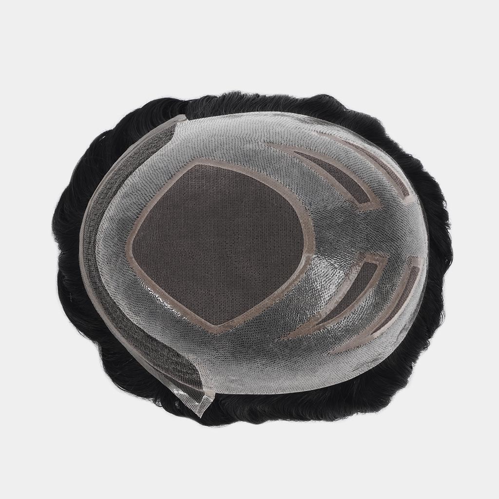 HS27+ Fine Mono Hairpiece Wholesale, Made for Ultra Durable