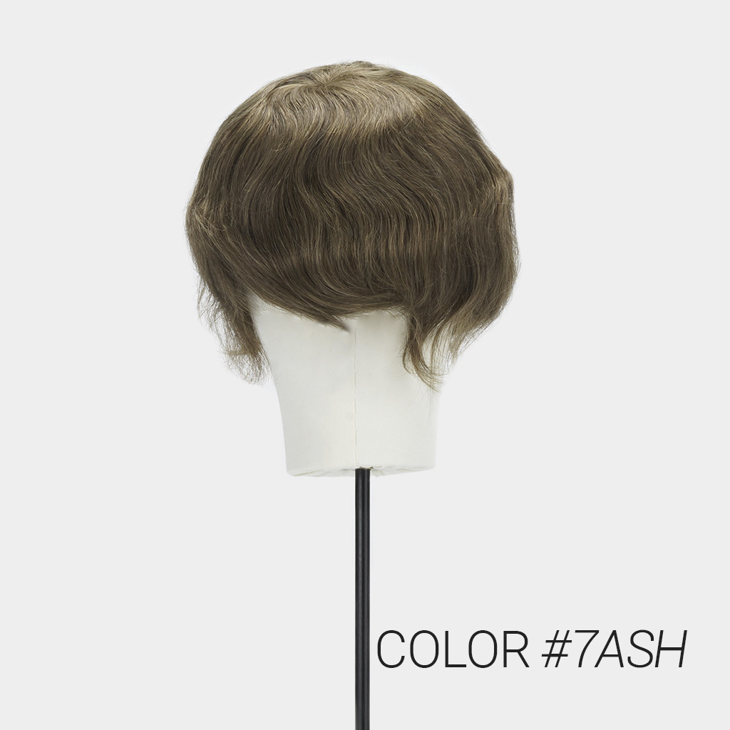 HS27PW Women's Fine Mono Hairpiece With Skin and Lace