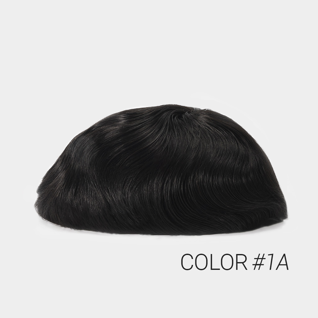HS7FFull Lace Hair System With Realistic Hairline and Parts Wholesale (6)