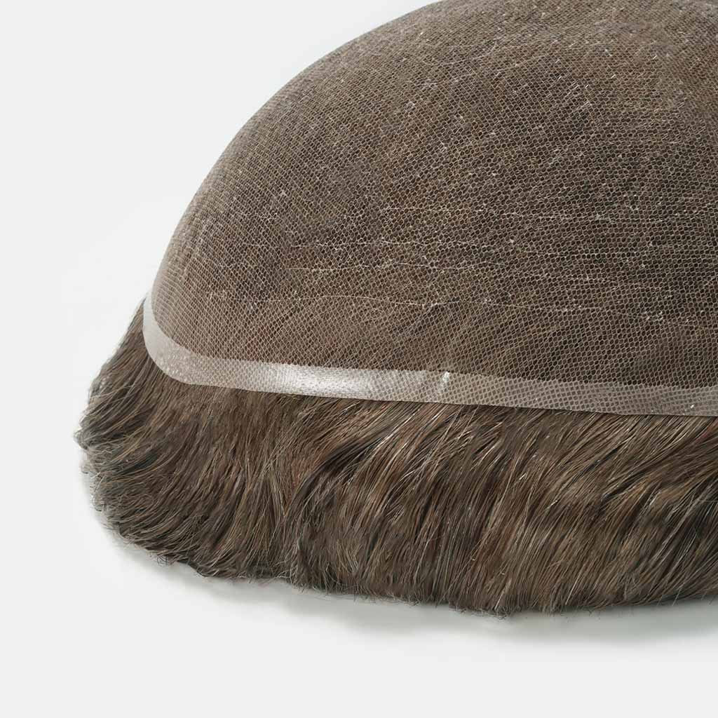 HS7Full Swiss Lace Hair System Realistic Hairline