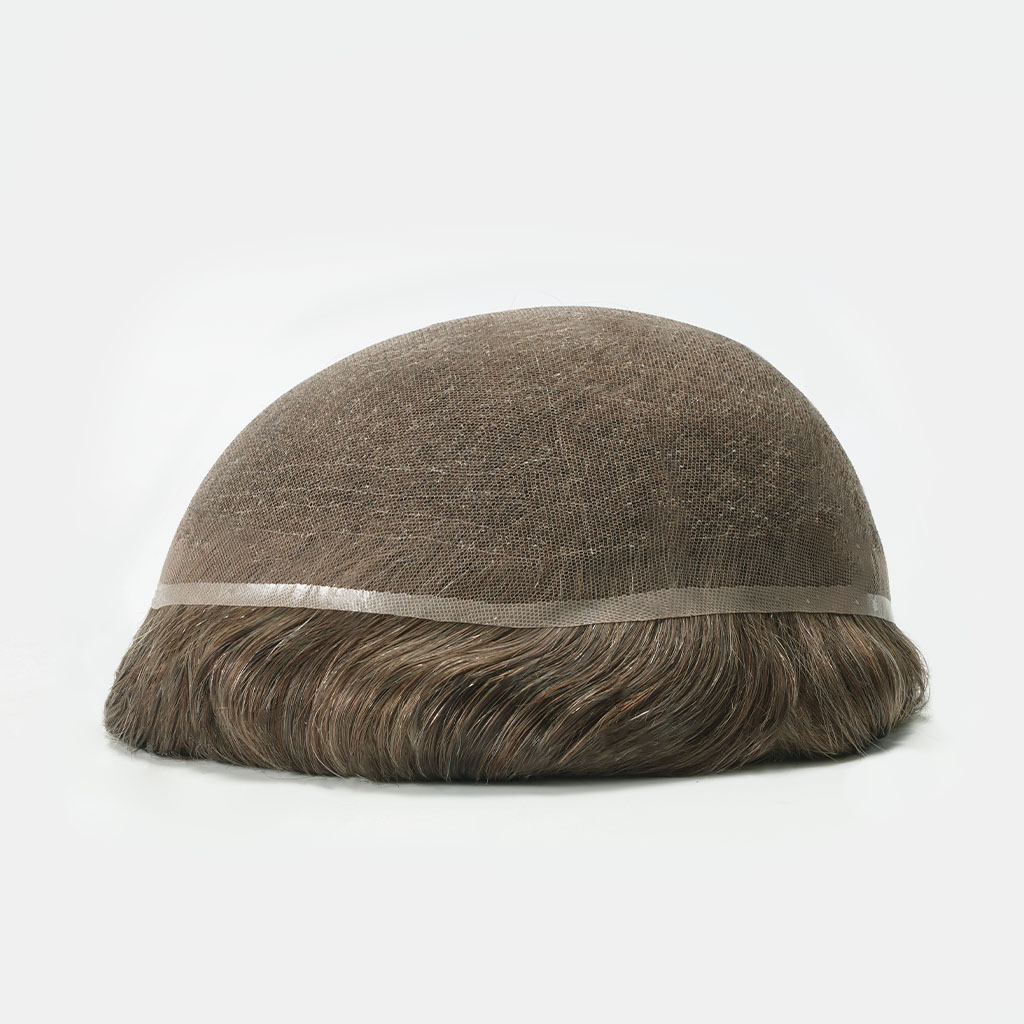 HS7Full Swiss Lace Hair System Realistic Hairline