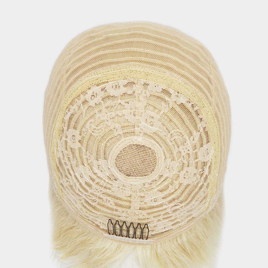 LXM-O Black Blonde Bob Wig With Bangs Wholesale