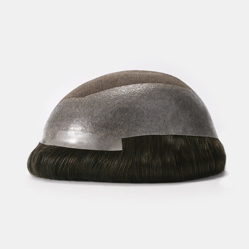 NEWAUSTRALIA Swiss Lace Hair System Toupee With a Wider PU Perimeter