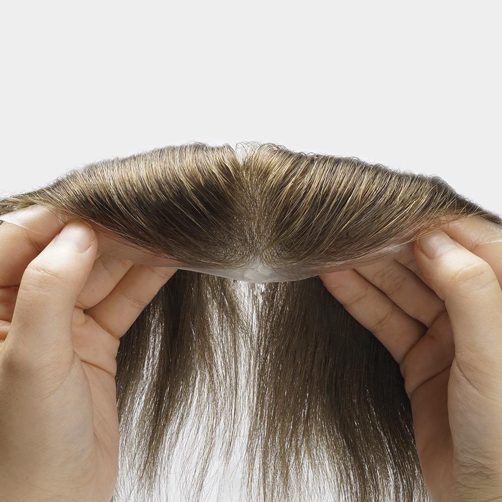 PU-FRONTAL Frontal Hairpiece for Women's Receded Hairline