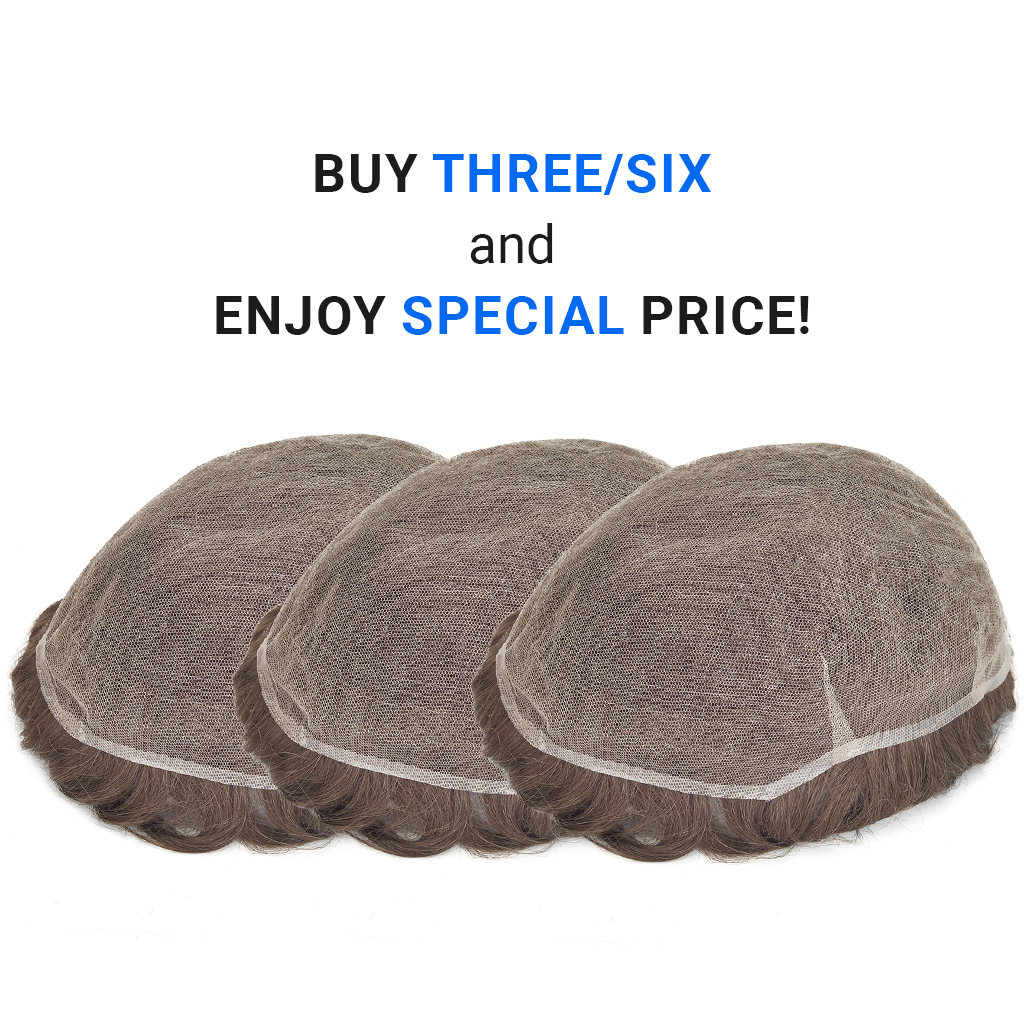 SUNNY Full Swiss Lace Hair System for Men