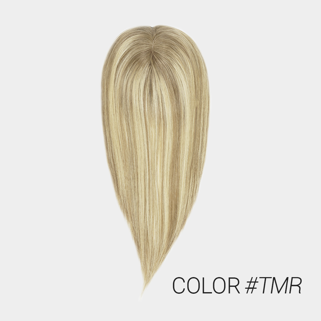 TEENA Fishnet Hair Topper With Silk Top (2)