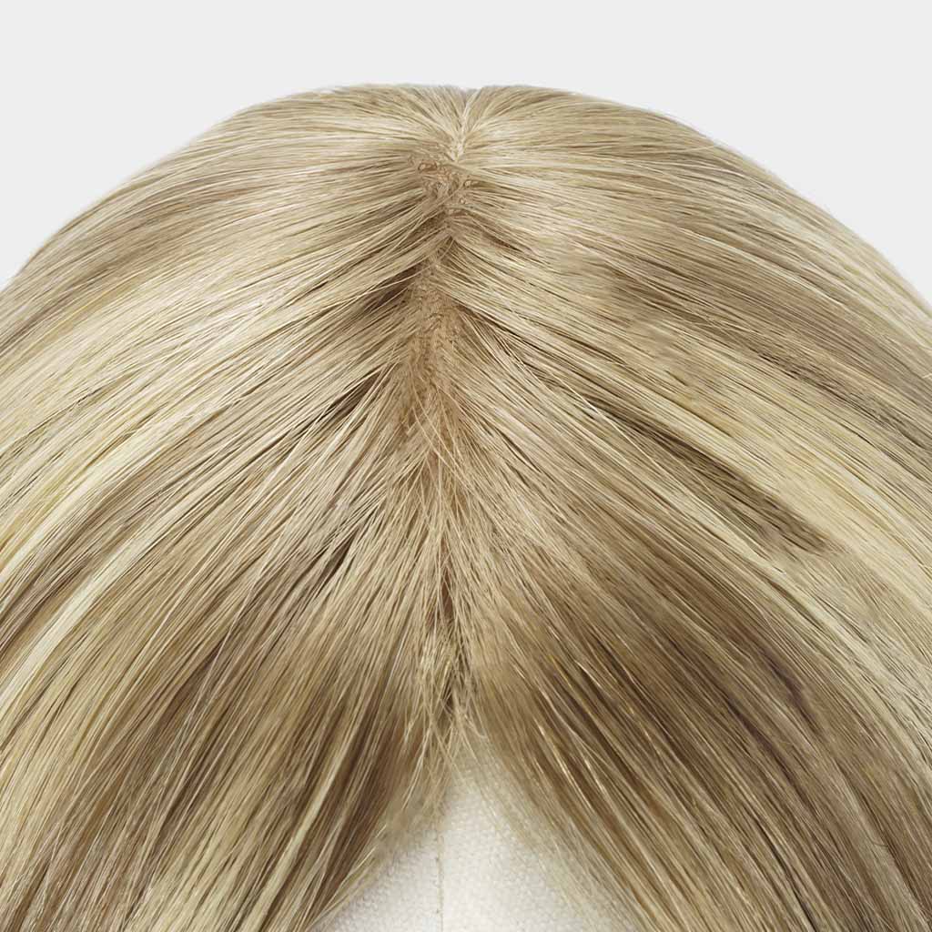 TEENA Fishnet Hair Topper With Silk Top (2)