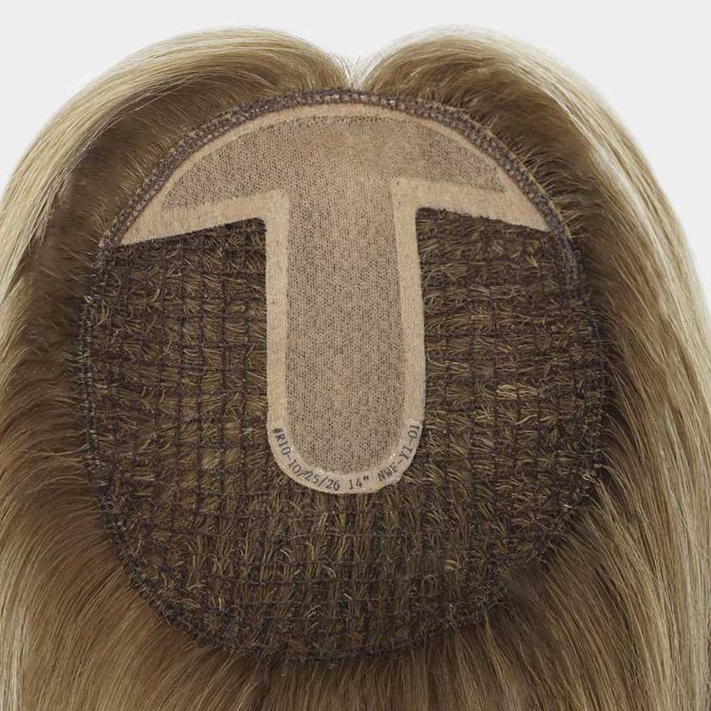 TEENA Fishnet Hair Topper With Silk Top from newtimes hair