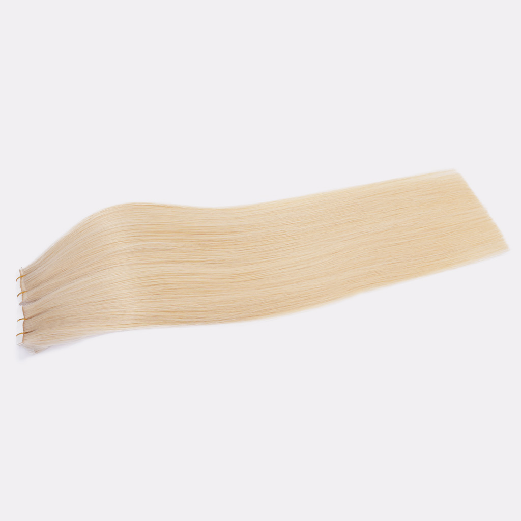 Injection Tape-In Hair Extensions in Remy Human Hair Blonde Color (3)