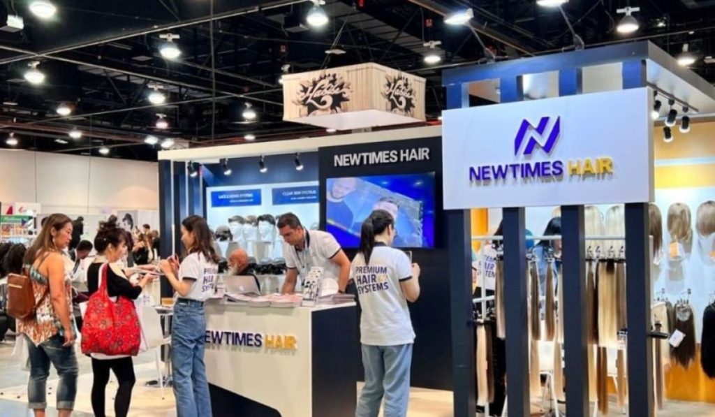 Newtimes Hair at International Beauty Show (IBS)Las Vegas, 2023