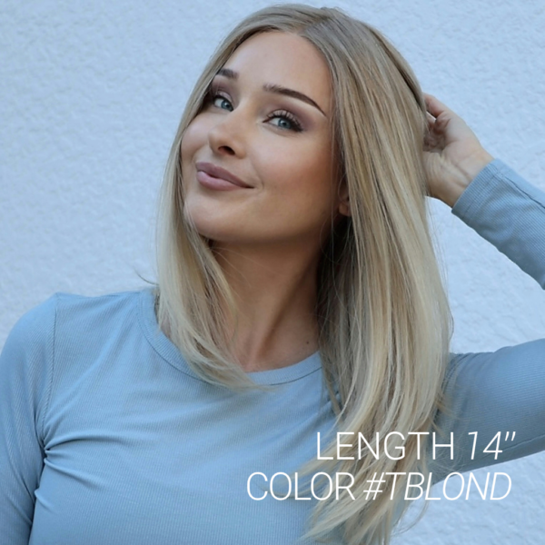 MELODY 100% Glueless Full Hand-Tied Lace Wig#TBLOND