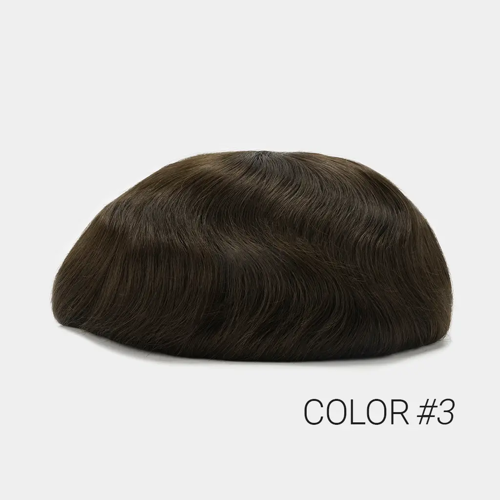 HS7R Full French Lace Hair System Realistic Hairline