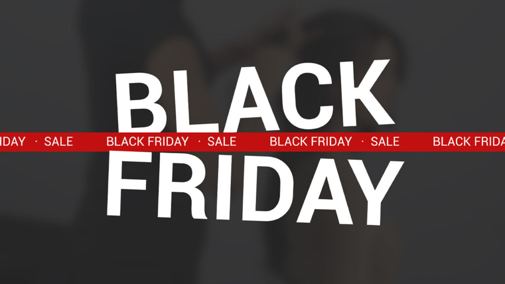Black Friday sign with Newtimes Hair