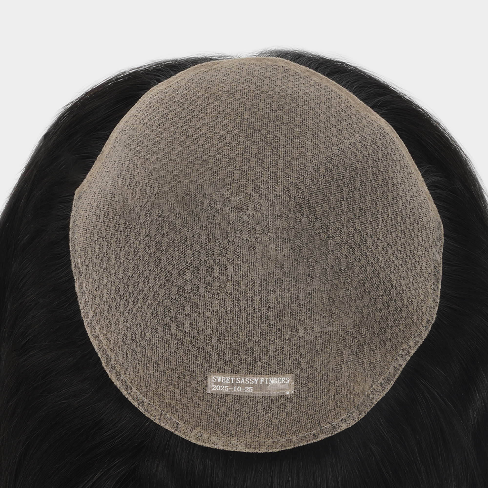 Elara Triple-Layer Silk Topper with Diamond Lace Base with 100% Chinese Remy Hair (3)