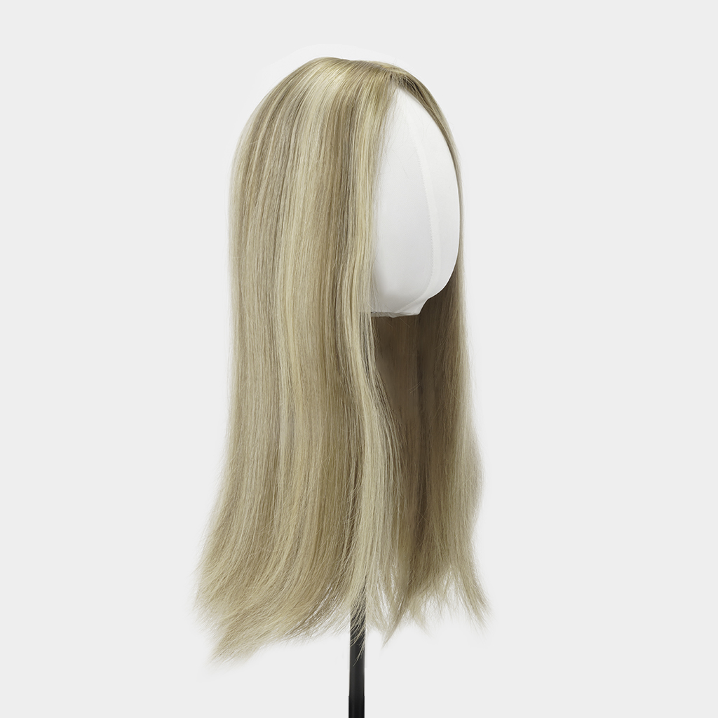 IRENE IN18x19 Adjustable Remy Hair Topper at120% Hair Density (6)