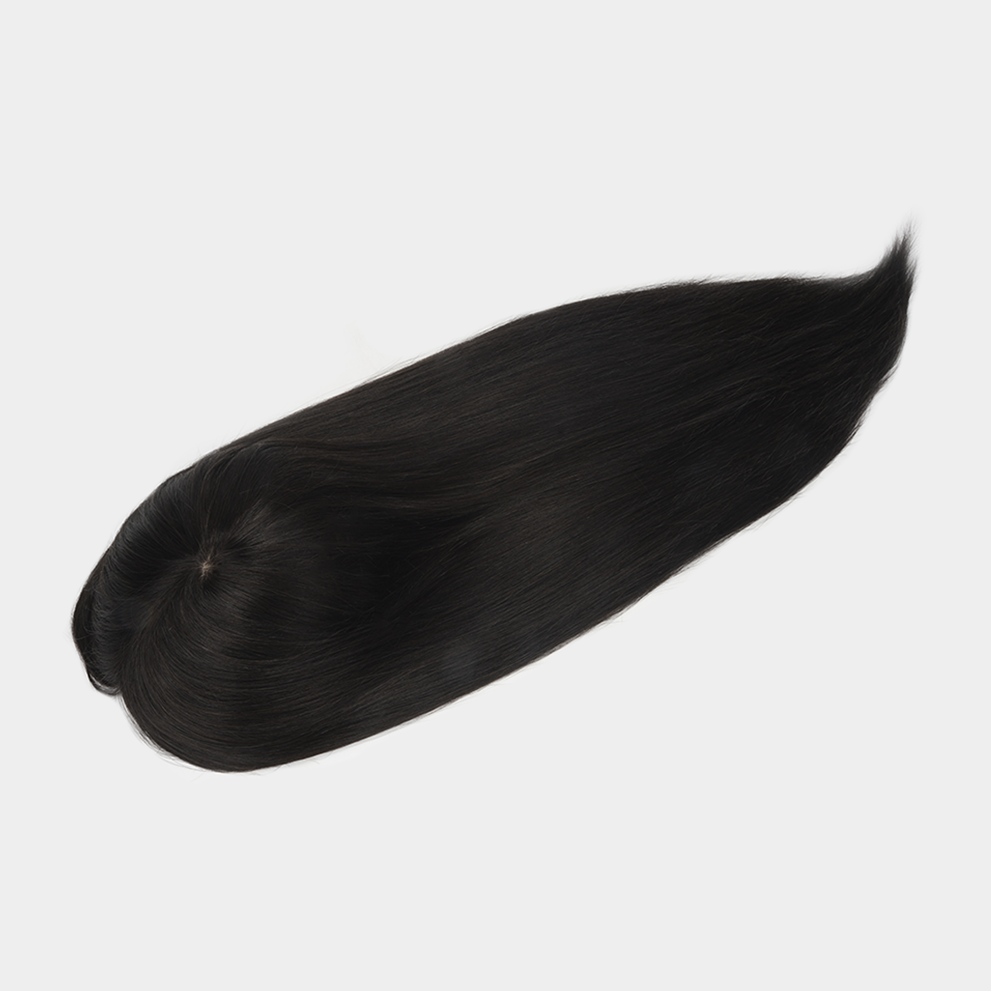 Serena Hand-Tied Triple-Layer Silk Top Topper with Chinese Remy Hair (1)