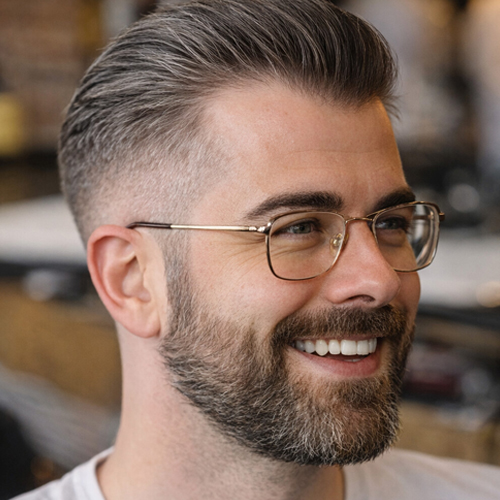 tapered fade haircut