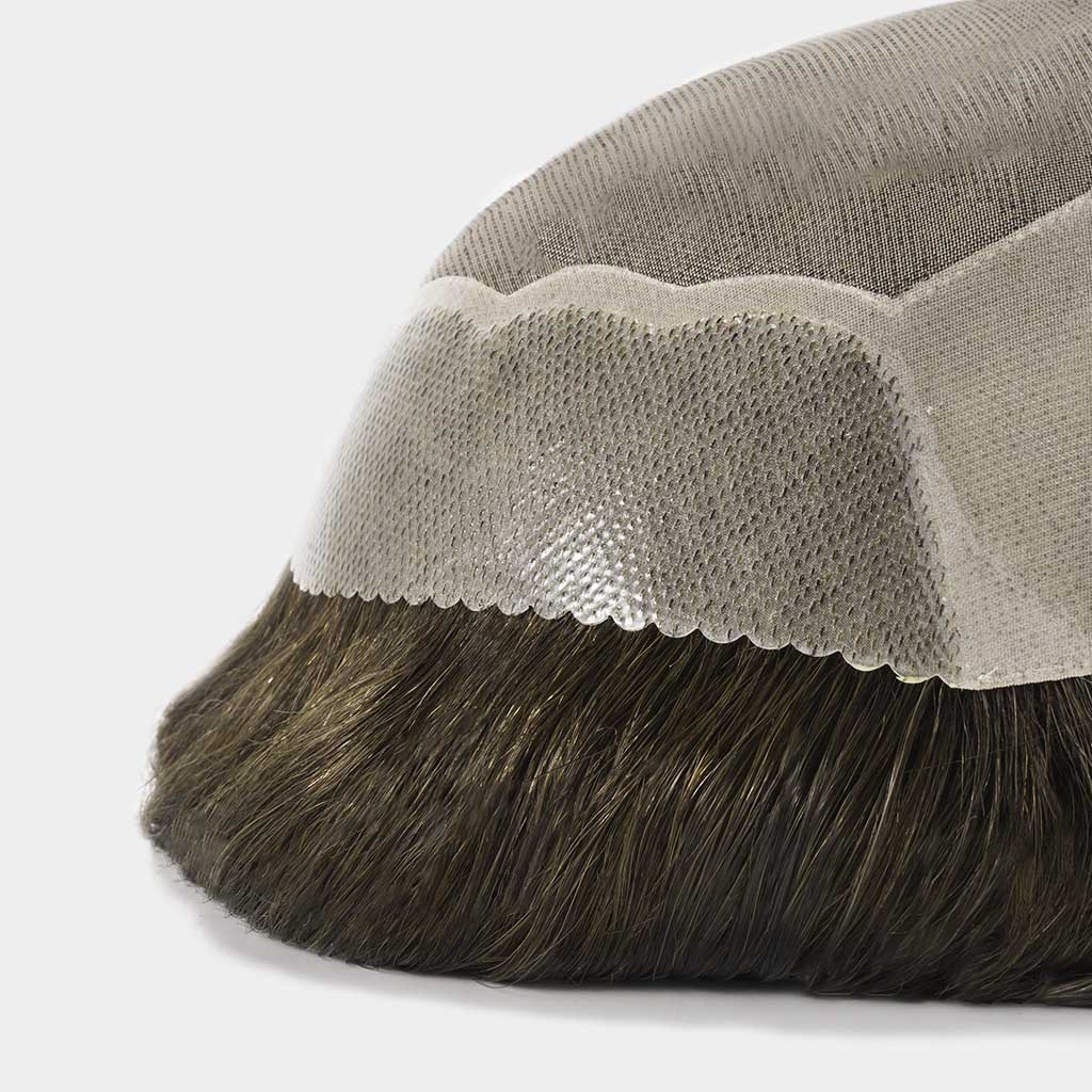 HS27 Monofilament Hair System Realistic High Quality Stock Toupee from newtimes hair
