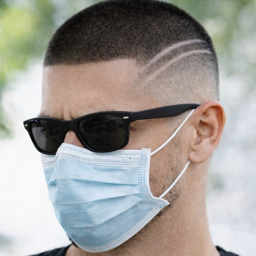 Buzz cut on a hair system