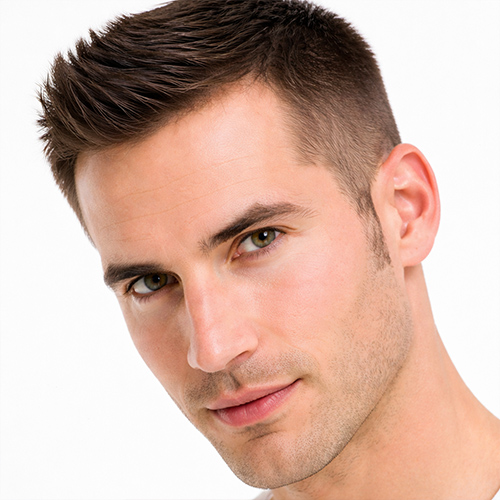 short crop with low fade