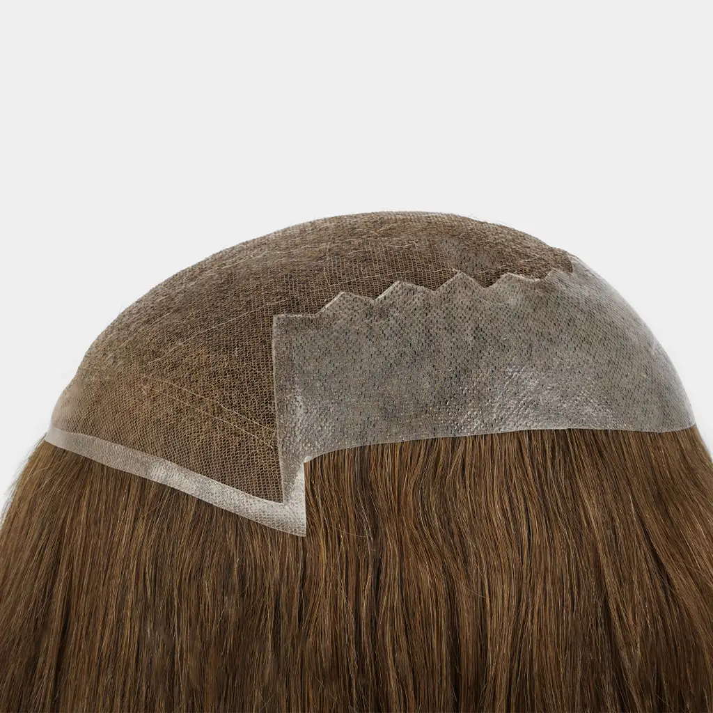 LENA French Lace Remy Hair Toupee Hair System for Women base