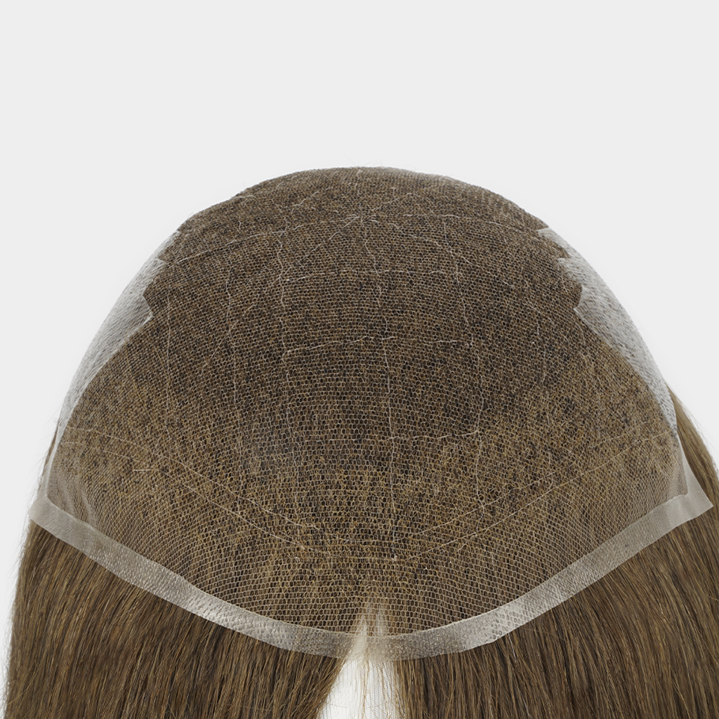N6SW French Lace Hair Toupee for Women Remy Human Hair (7)