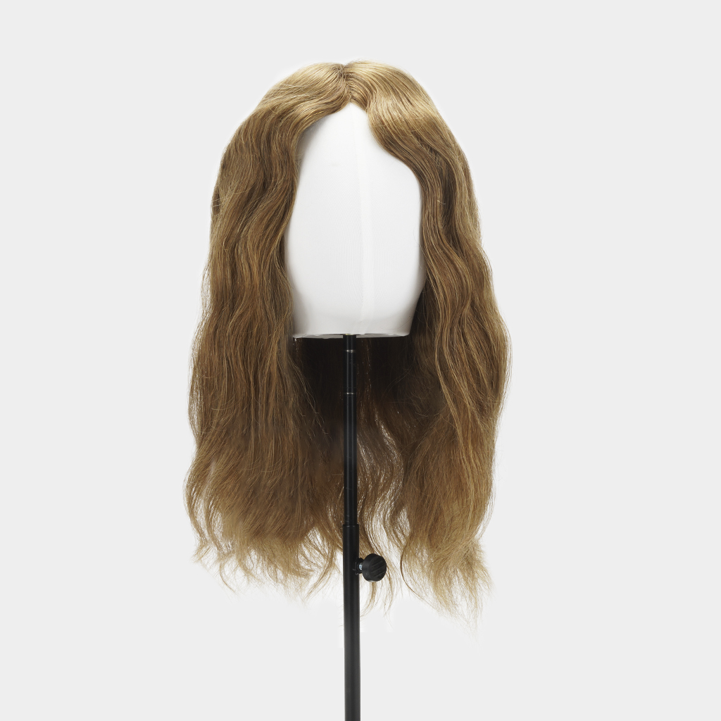 Piper 16 100% Chinese Remy Hair Topper, Mono with NPU Perimeter and Clear PU Front (9)