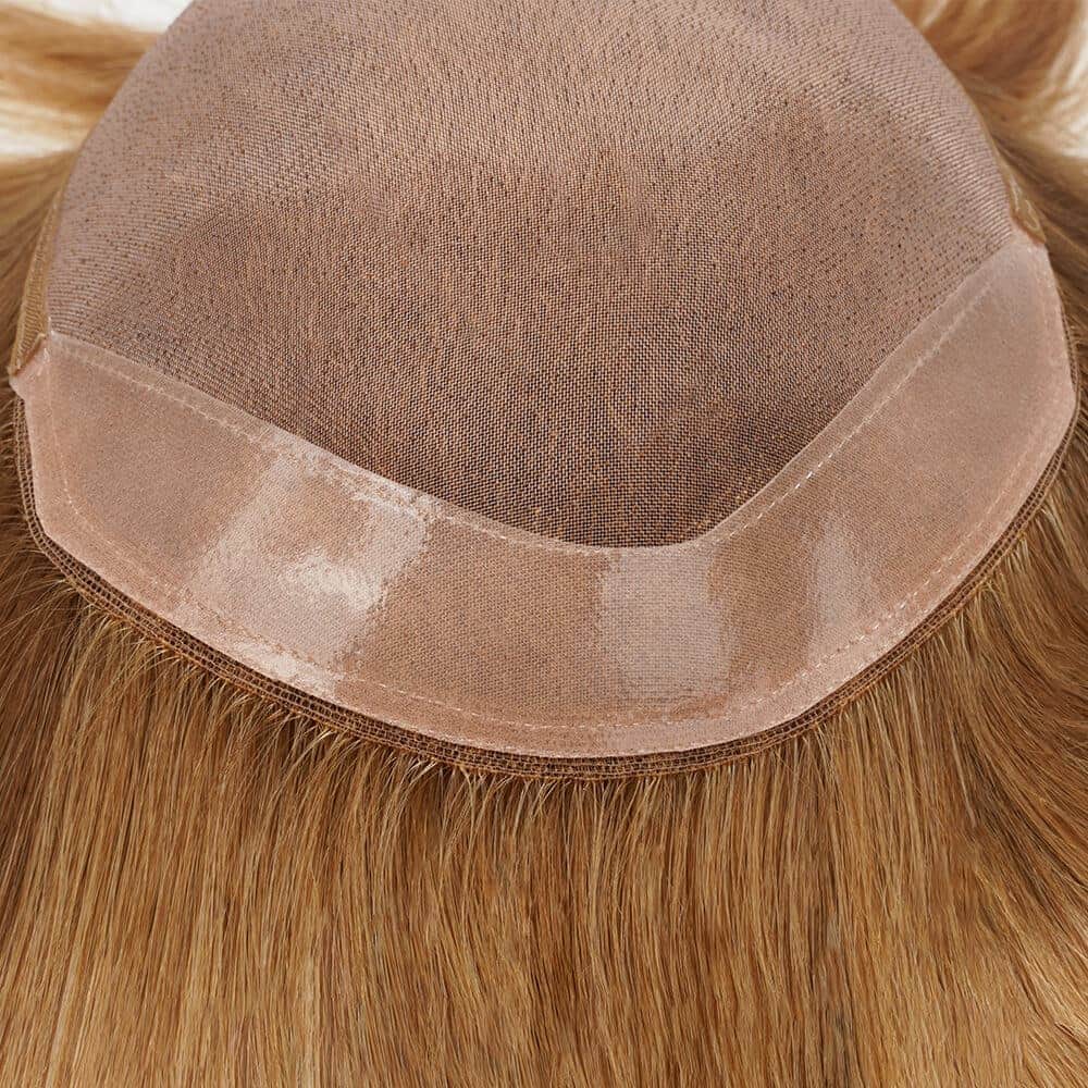 Fine Mono Hair System With NPU Perimeter for Wholesale newtimes hair