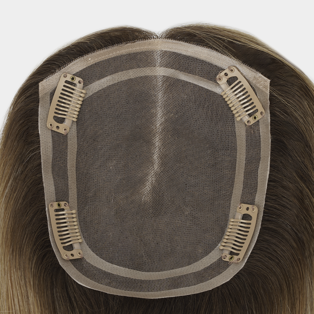 Inside view of Chloe MT5x6 topper with clips and PU perimeter