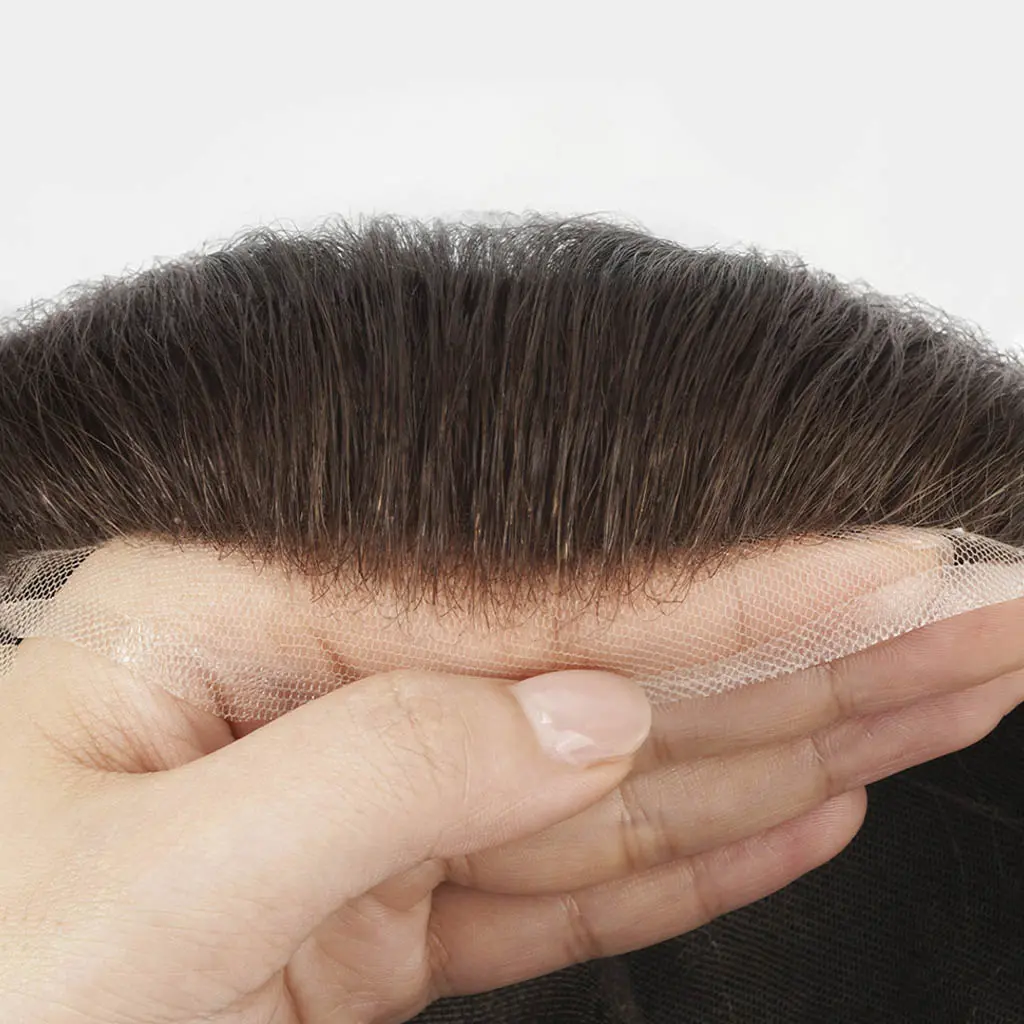 HS7 Full French Lace Hair System Realistic Hairline