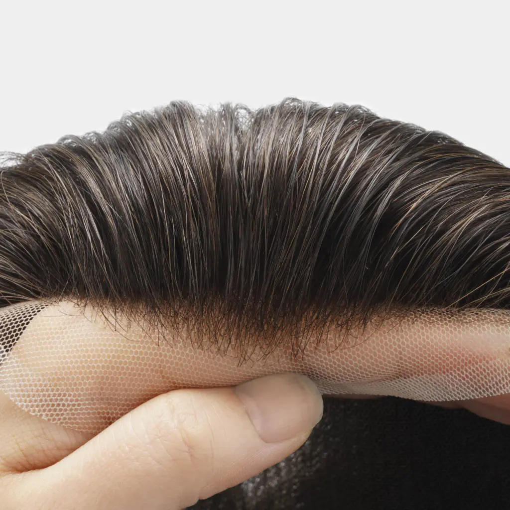 HS7F Full Flex Lace Hair System With Realistic Hairline and Parts Wholesale