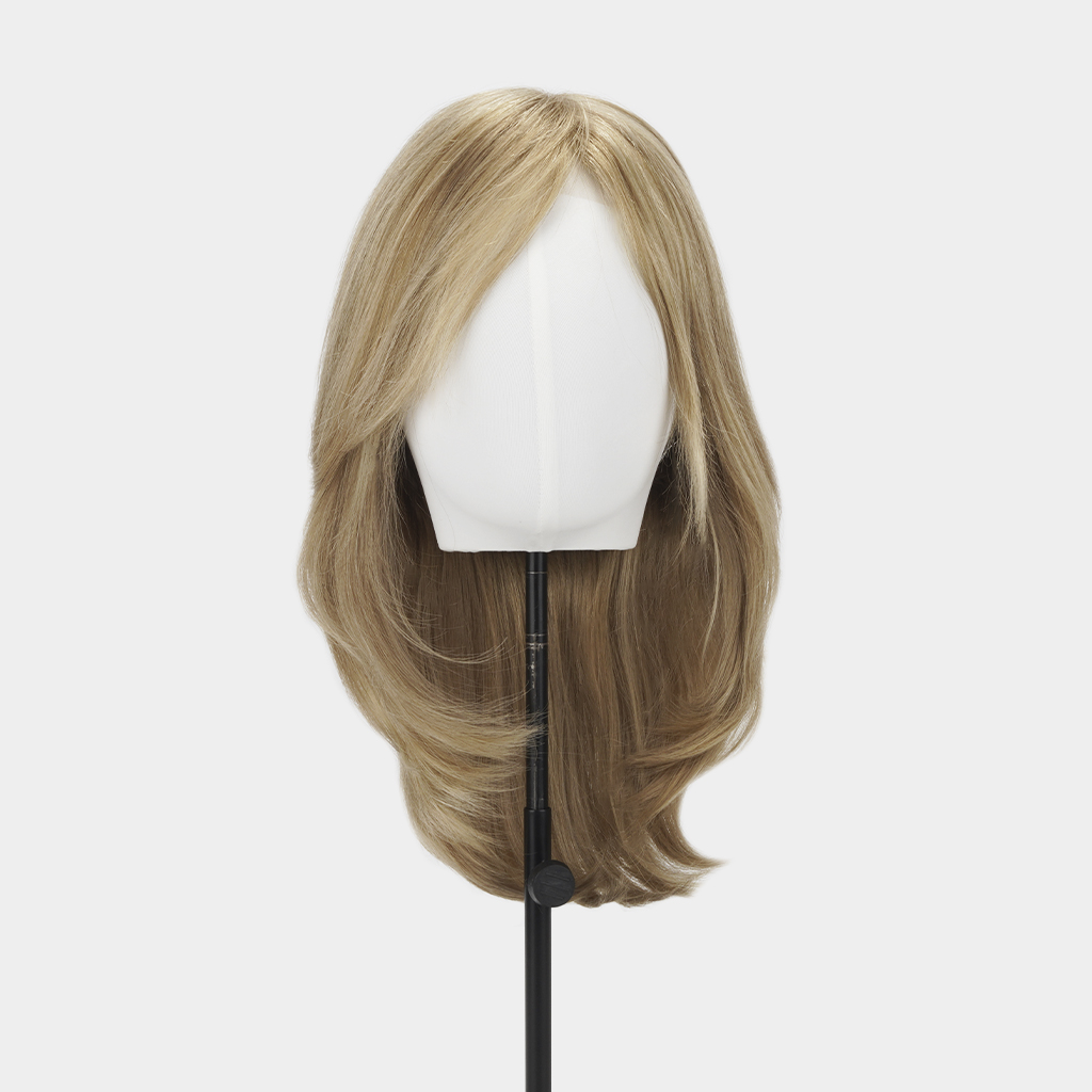 VALENNE European Human Hair Balayage Lace Front Wig with Fine Mono Top (10)