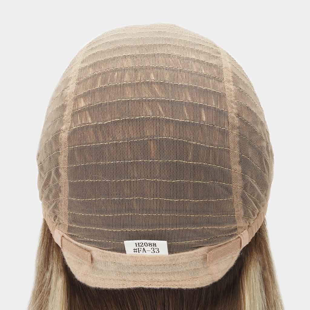 VALENNE European Human Hair Balayage Lace Front Wig with Fine Mono Top (6)
