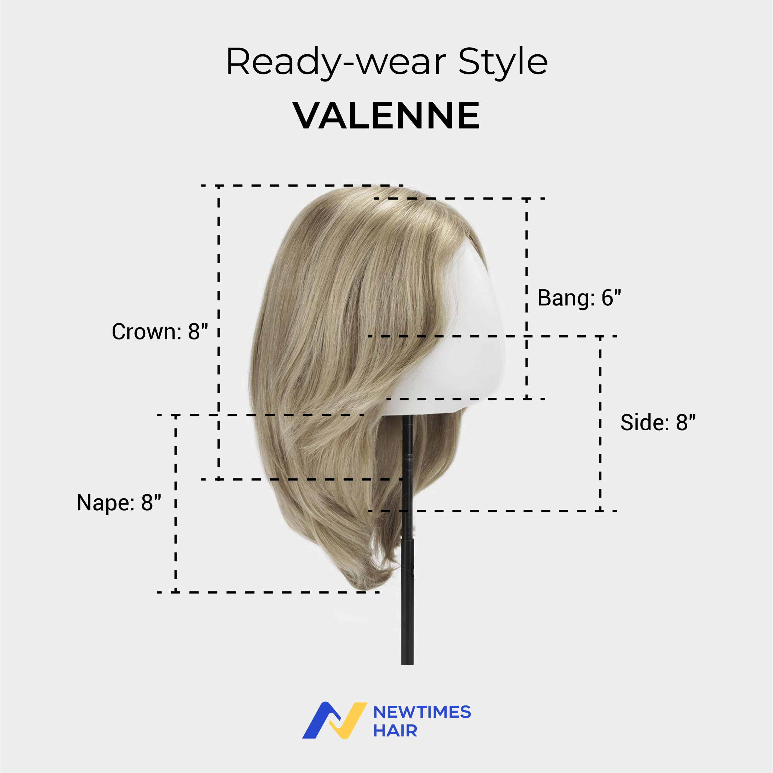valenne hair length guide